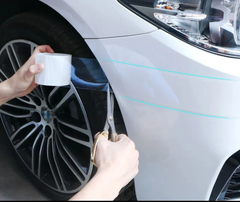 Nano Tape Auto Tür Schutz Aufkleber Transparent Anti Scratch Auto Aufkleber Stamm Schweller Verschleiß Schutz Film Tür Rand Schutz – Detail 1