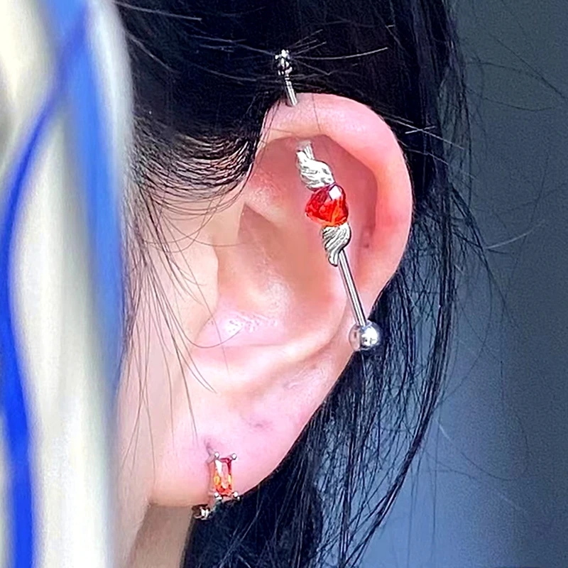 Industrial Stud Piercing