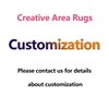 Creative Sports Area Rug Personalized Healthy ExerciseTeen Fantastic Basketball Enthusiast Carpet for Home Decor Kid Room ,Etc. 6