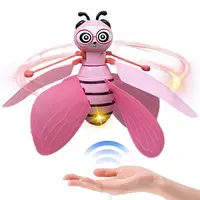 Bee Electric Flying Toy Hand Induction Flying Bee Educational & Suspended Toy Rechargeable Mini Hand Sensor Flying Toy Outdoor 1