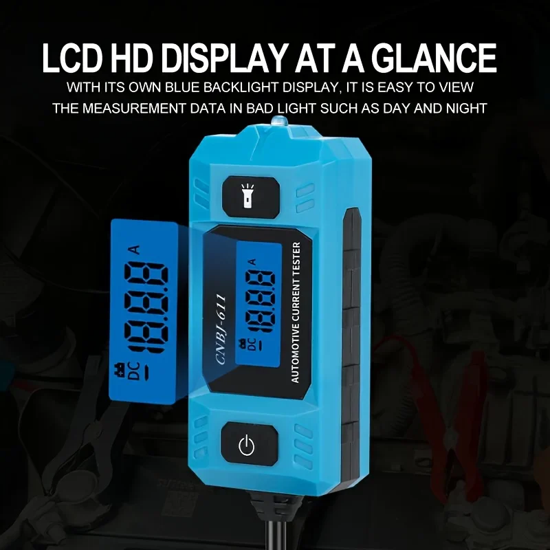 Automotive Voltage Circuit Tester with LED Display