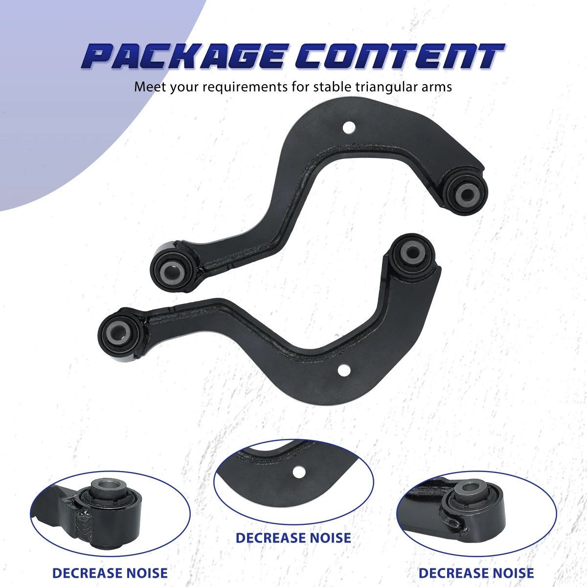AzbuStag 8 pz posteriore superiore inferiore braccio di controllo barra stabilizzatrice collegamento per Volkswagen Tiguan coniglio Passat Audi A3 TT 2005-2011 - immagine 6