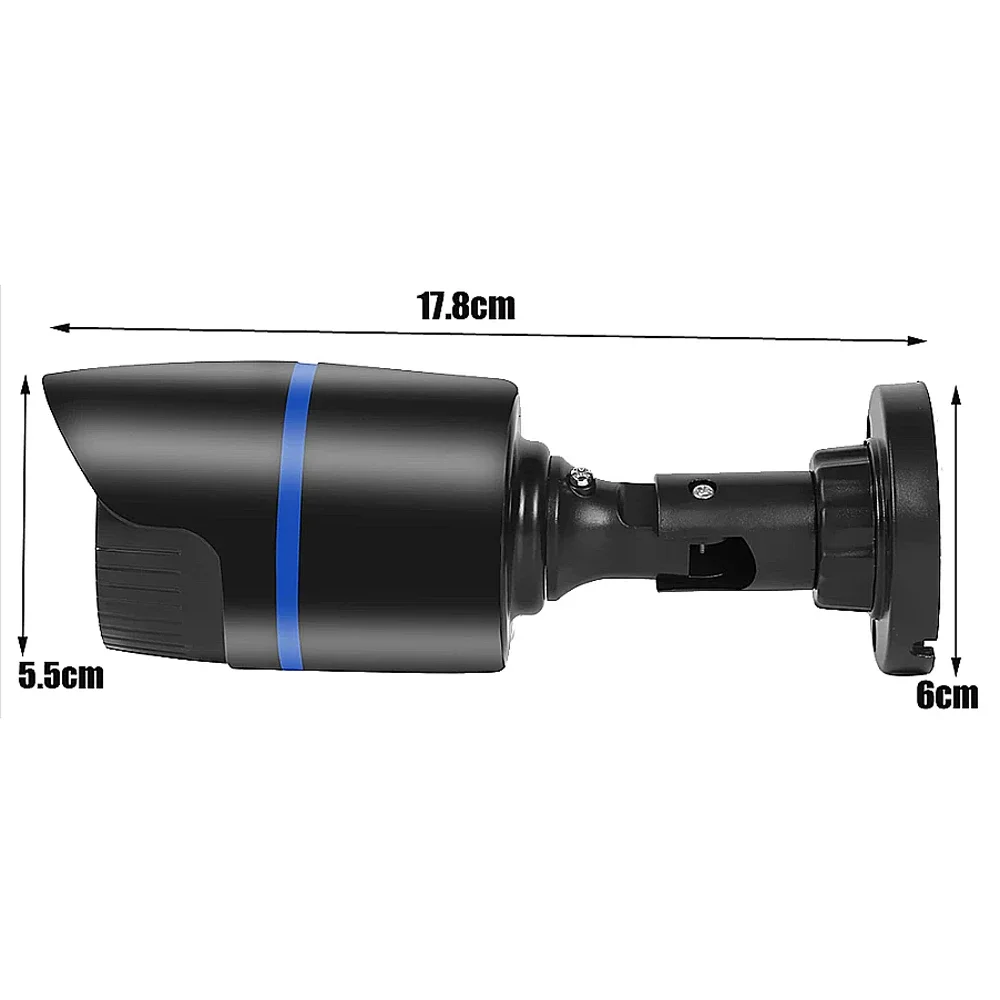 5MP 4MP Audio POE IP Camera H265 HD Full Digital Mic Waterproof Outdoor Onvif Cloud Storage Ai Face/Motion Detection ICSEE XMEYE 6
