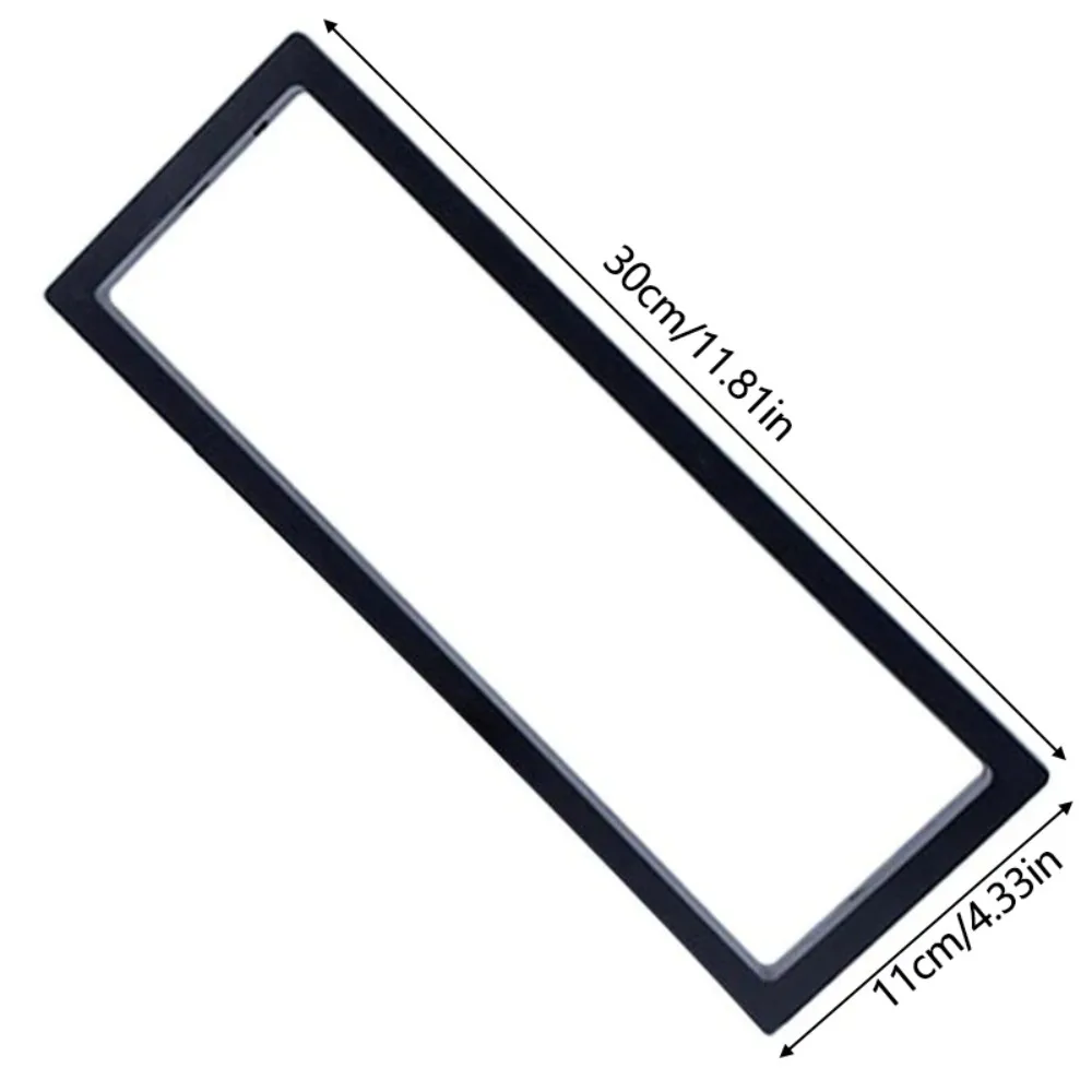 Photo Frame Plastic Transparent Frame Storage Box Black White Square Jewelry Storage Case DIY Picture Frame Dried Flower photo frame,card storage box,display case