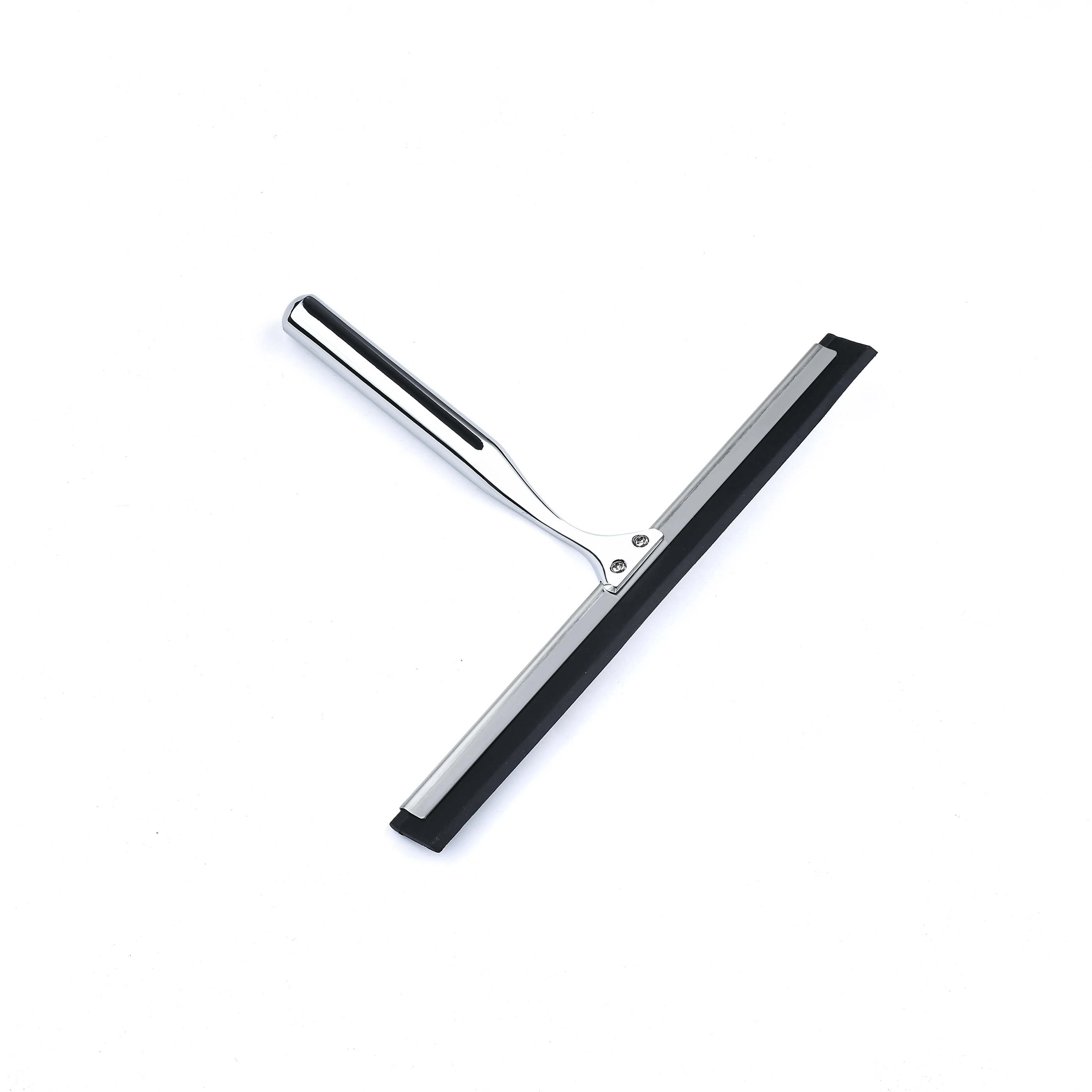 Description Picture 5 of item14'' Shower Squeegee with Suction Cup Hook Stainless Steel Handle Silicone Scrape Car Window Glass Door Cleaning Tools 10'' 12''