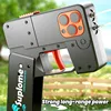 New Folding Phone Toy Water Gun Automatic Continuous Shooting Double Head Jet Water Gun Launcher Model Toy Water Gun Children's 3