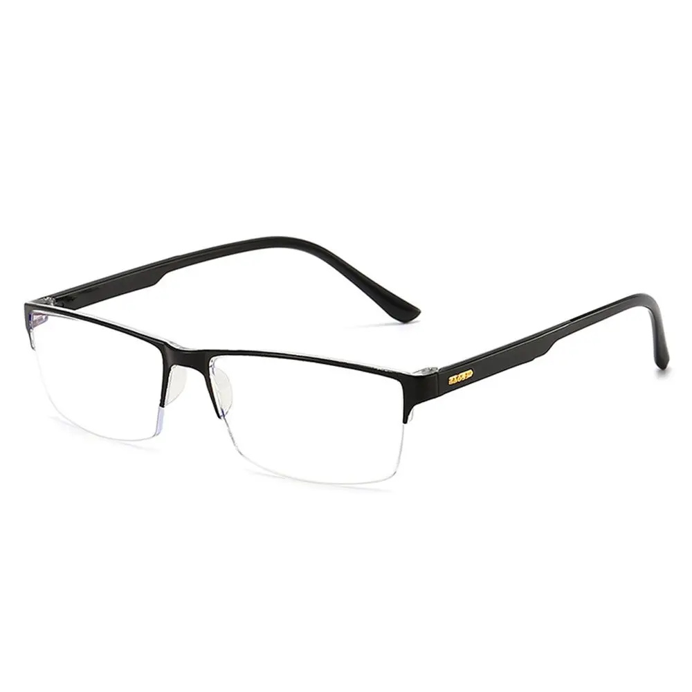 Anti-blue Ray Lesebrille Männer Frauen Hohe Qualität Halb-rahmen Dioptrien Brille Geschäfts Männlichen Presbyopie Brillen + 1.0 ~ + 4,0 – Detail 7