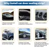 3m Rubber Edge Guard Sealing Strip Universal Soundproof Sealing Strips Car Door Anti-collision Waterproof Sealings Accessories 6