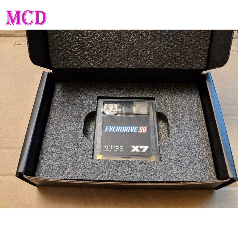 Everdrive GB X7 is suitable for devices with GB, GBC, GBA, Super 
