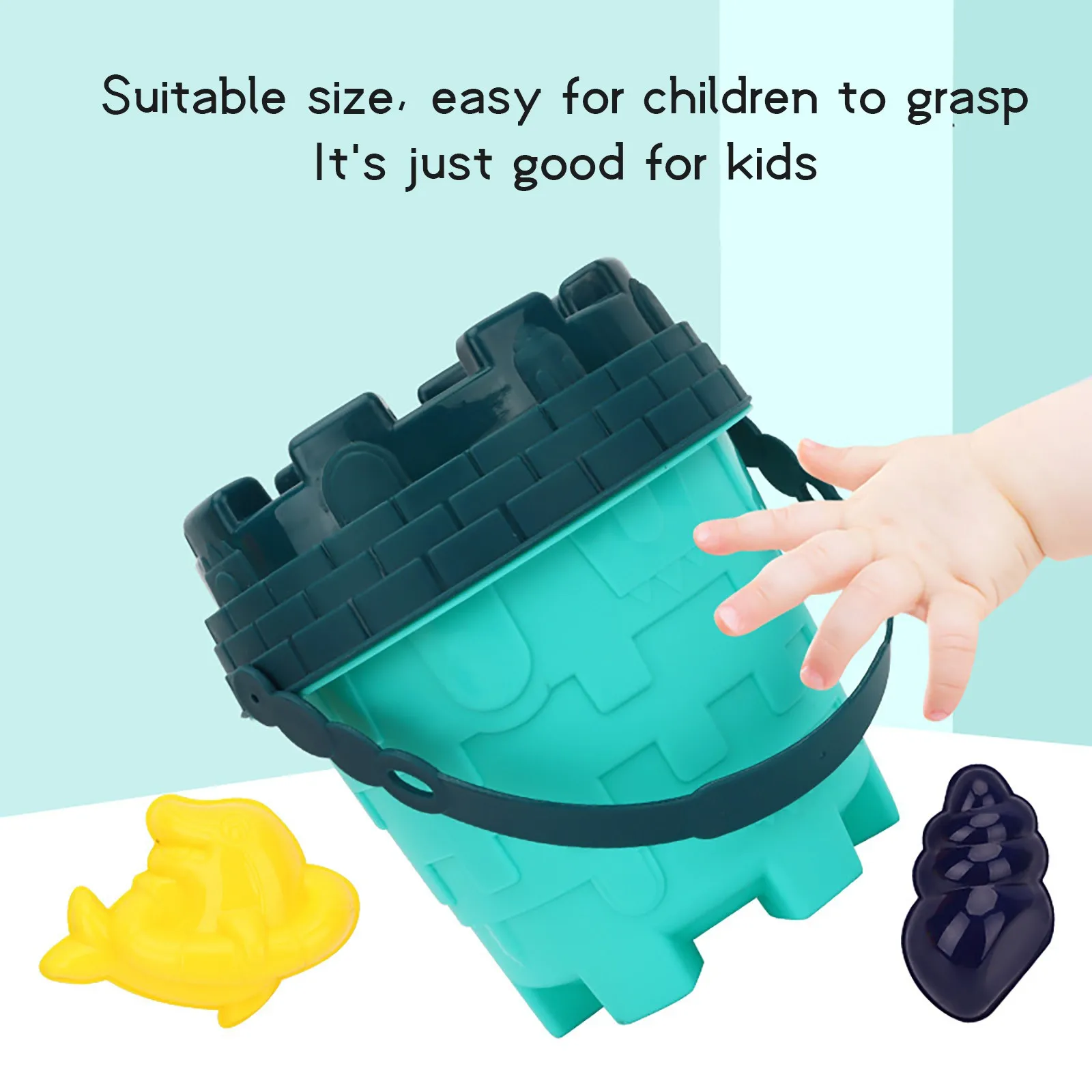 Kiddie Pool for Kids 3-10 Beach Toys Sand Set Sand Play Toys Boys And Girls Summer Outdoor Fun Stuff for Teen Boys outside