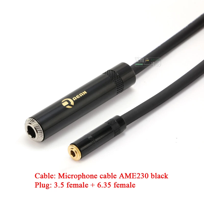 3,5mm auf 6,35mm Audio-Adapterkabel, Stereo-Klinkenstecker Vergoldet, Kopfhörer-Verlängerungskabel, Gitarrenkabel, Mischer-Verstärker-Anschluss – Detail 14