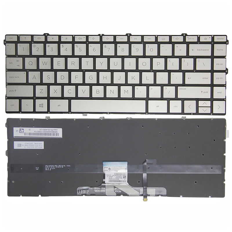 keyboard for HP X360 13-BB TPN-Q243 14-DV TPN-Q244