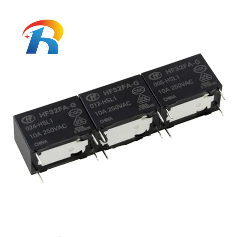 

Free Shipping Power Relay HF32FA-G 5V 12V 24V -HSL1 HF32FA-G-005-HSL1 HF32FA-G-012-HSL1 HF32FA-G-024-HSL1 4Pin 10A 250VAC relay