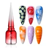 AS Clear Blooming Gel Polish 15ml UV LED Soak Off Nail Art Polish for Spreading Effect Marble Gel Paint Varnish Top Base Coat 1