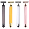 24k Golden Facial Roller Massager T Shape Vibrating Face Lifting Energy Beauty Bar Body Skin Massage Device Face Care Tools 1