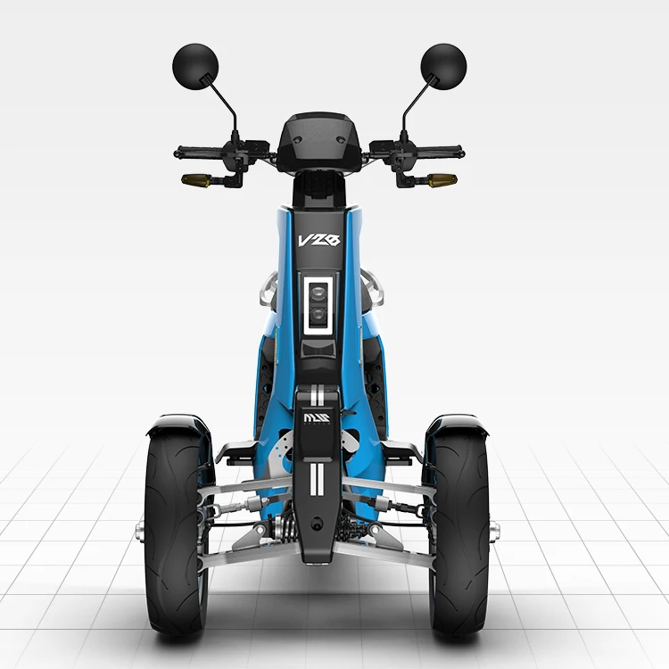 V28 45km/h Electric 3-Wheel Car 72V 2000W Powerful Motorcycle Electric Scooter - Image 2