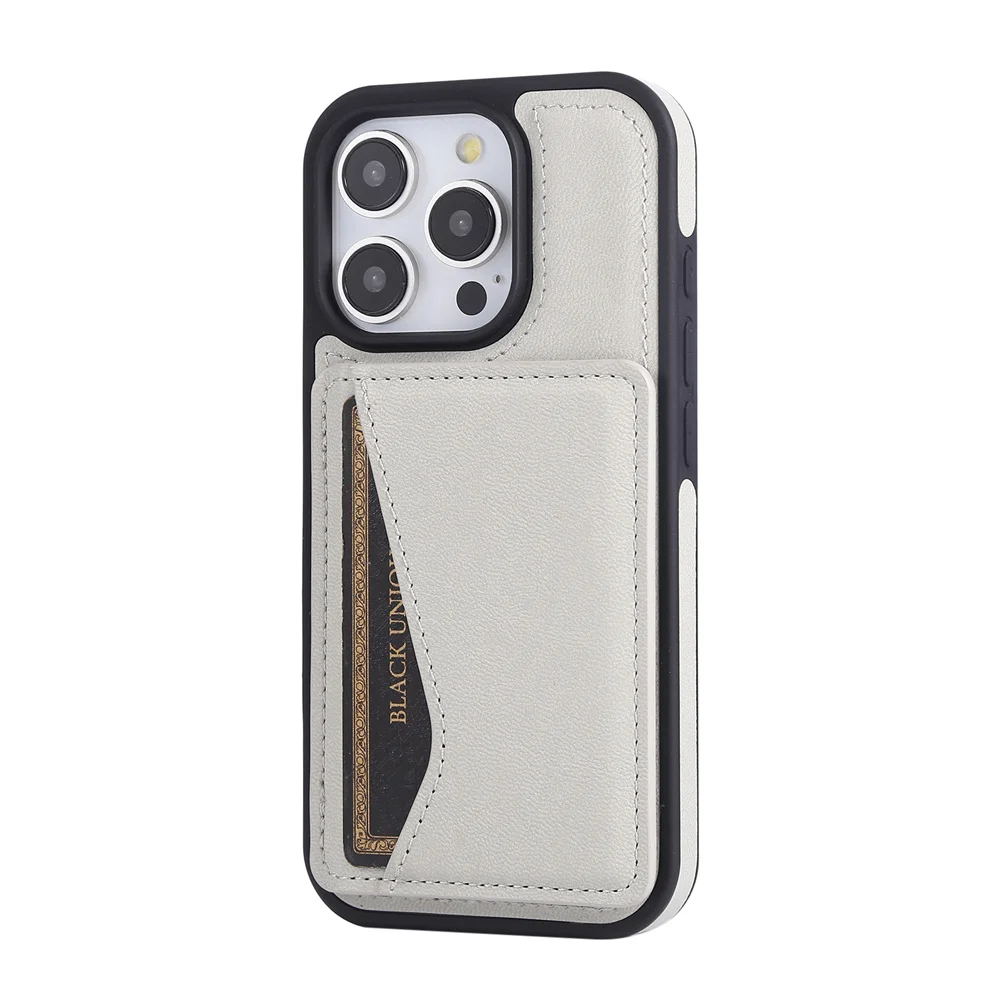 Premium Flip Leather Phone Case with Magnetic Wallet and Card Holder - Bracket Back Cover
