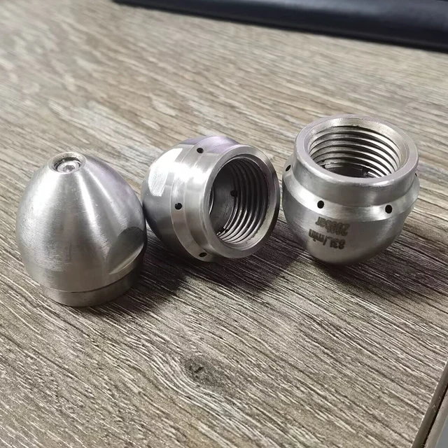 고압 처리 작업을 위한 혁신적인 워터 마우스 고압 주변 스프레이 헤드