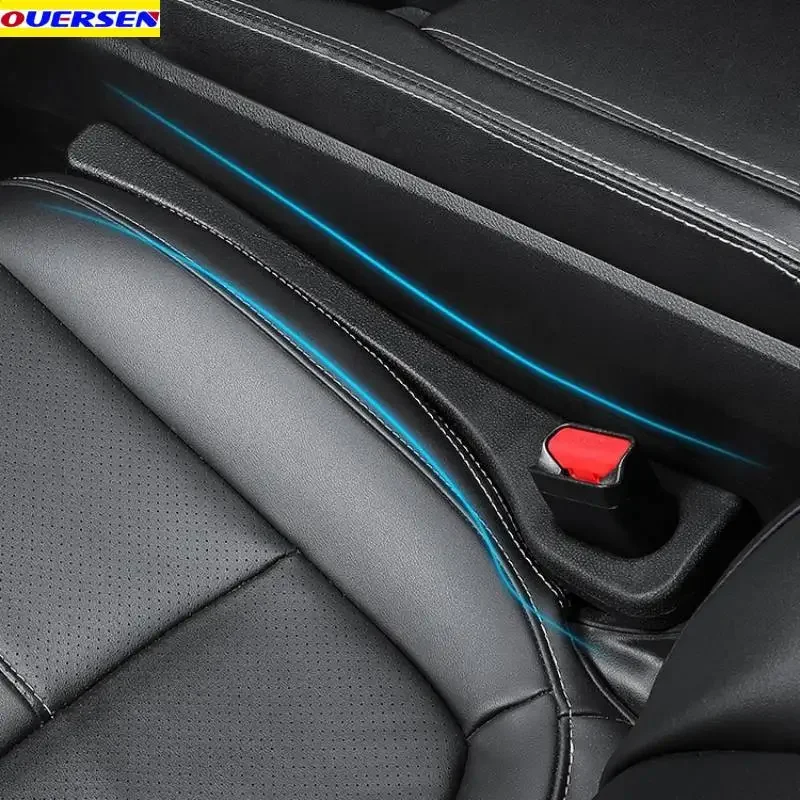 

1 пара Заглушки для автомобильного сиденья, заглушка для защиты от утечки сиденья, уплотнительная полоса для сиденья, шва для переднего зазора, заглушка, аксессуары для автомобильного интерьера