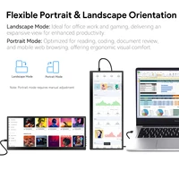 12.3inch portable monitor Long strip touch IPS screen, with type-c hdmi second screen, suitable for MAC/laptop/PC/XboxPS5/Switch - Image 2