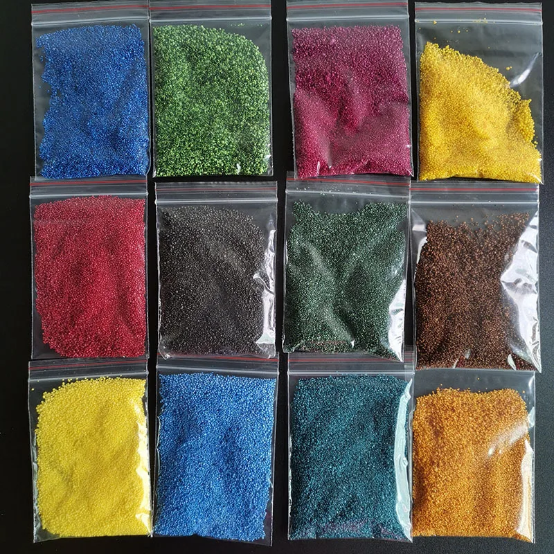 Colourful Granular Sand Wax for DIY Handmade Candles
