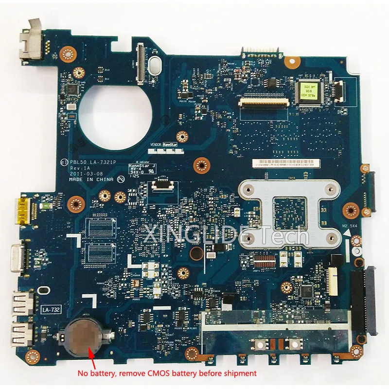 K43B X43U For Asus K43BY K43BR K43U X43B X43S X43BY PBL50 LA-7321P