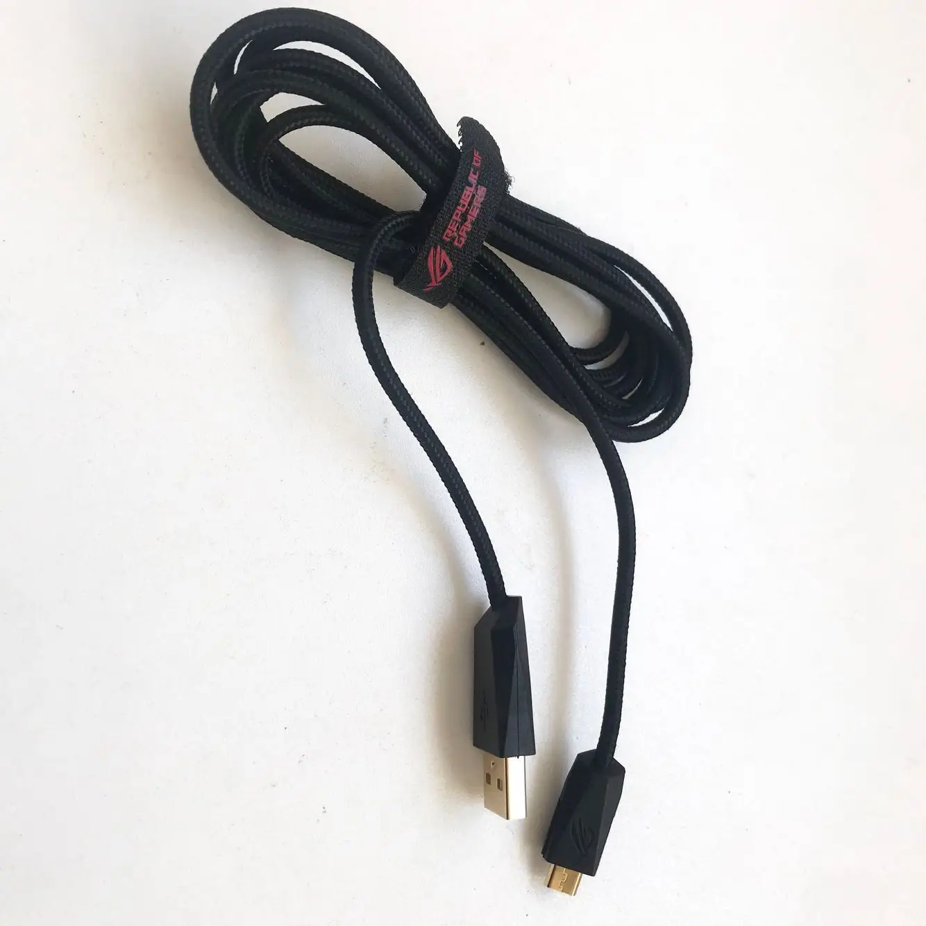 cabo de carregamento usb para asus rog gladius ii sem fio do rato do jogo ótico