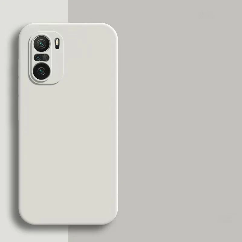 Sleek Liquid Silicone Phone Case in Various Colors