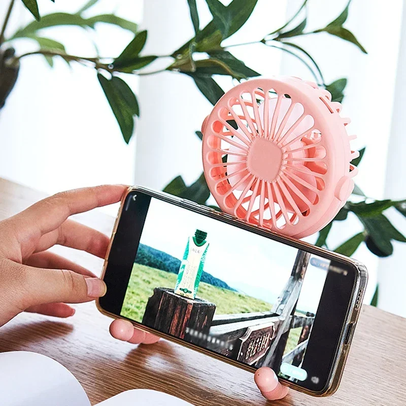 Portable Clip-On Stroller Fan with USB Rechargeable Battery and Adjustable Speeds