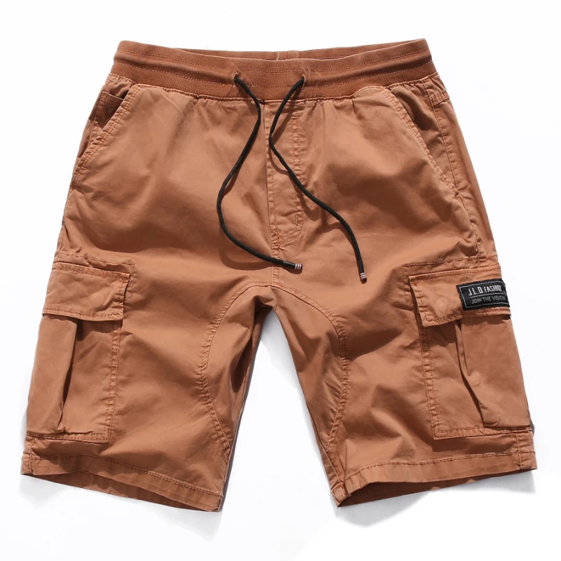 Multi-pocket Cargo Shorts for Men Plus Size Summer Casual Shorts Men Cotton Short Pants Streetwear Hip Hop Sports Shorts Mens