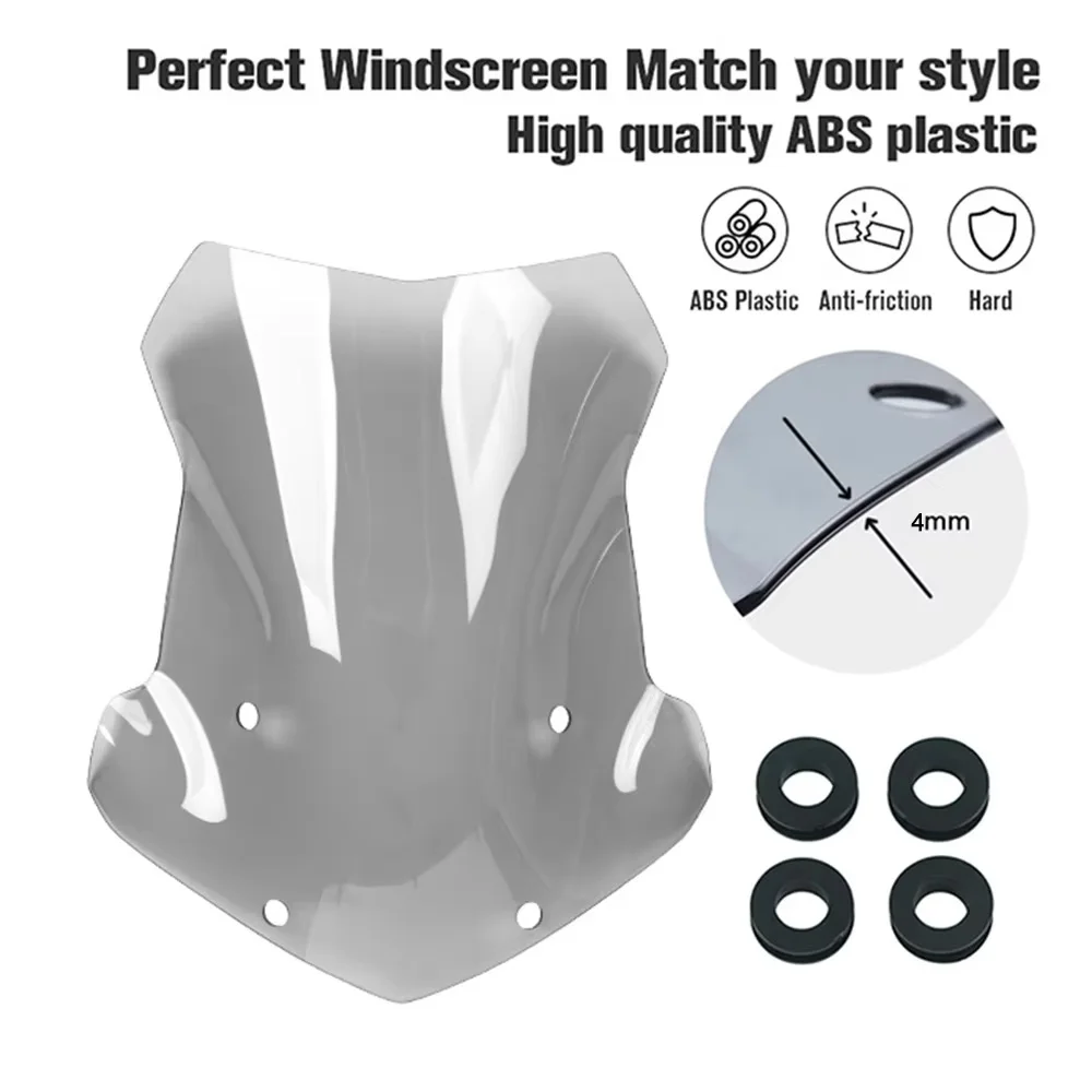 Windshield Windscreen Wind Shield Screen Deflector Spoiler Protector For BMW R1250GS R1200GS Adventure R1250 GS LC ADV 2013- motorcycle windshield motorcycle spoiler kit