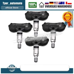 Premium Universal 315MHz TPMS Tire Pressure Monitor Sensor - Sequoia 2018 - 2020 ((4PCS) 42607 - 0C091)