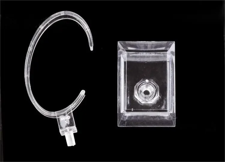New Clear Display Racks For Men Women Transparent Bracelet Jewelry Shelve Brackets Watch Holder C-Ring Cheap Kit