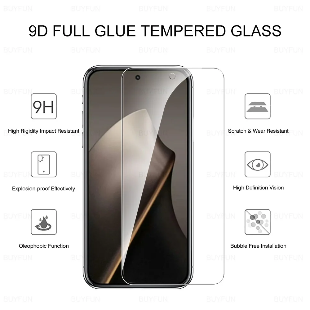 4-in-1 Tempered Glass Screen Protector