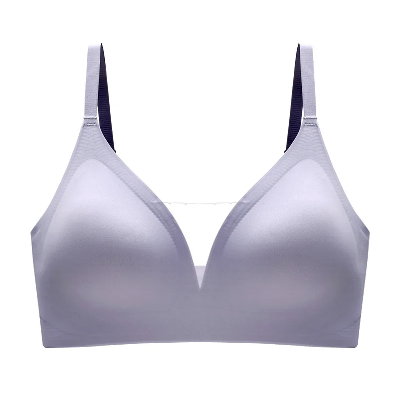 Latex Seamless Underwear Women No Steel Ring Lace Tube Top