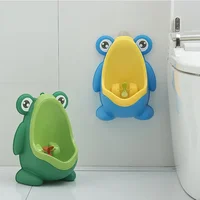 Cartoon Baby Toilet Urinal Boy Wall-mounted Urinal Frog Shape Boy Standing Urinal Toilet Training Urinal 1