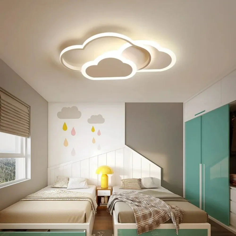 Cloud Ceiling Light Bedroom Living Room Kids Children Modern Led Decoration Lamp Kitchen Decor Lustres Chandeliers Novelty Home