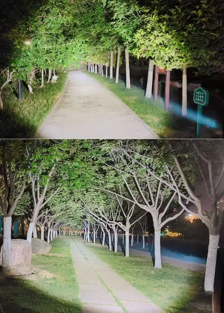 Description Picture 2 of itemPowerful LED Flashlight High Power USB Rechargeable Tactical Torch Outdoor Tactical Flashlight Camping Light Night Light Body