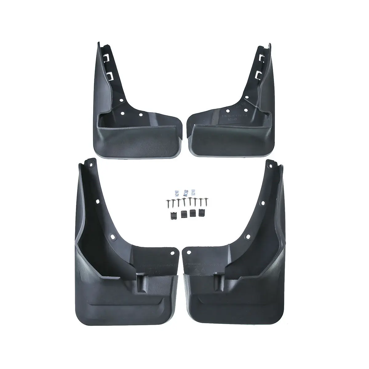 

4pcs/set Splash Guard Mudguards For Mercedes Benz GLE Class W166 2016 - 2019 W Running Board Mud Flaps Mudguards Fender Mudflaps