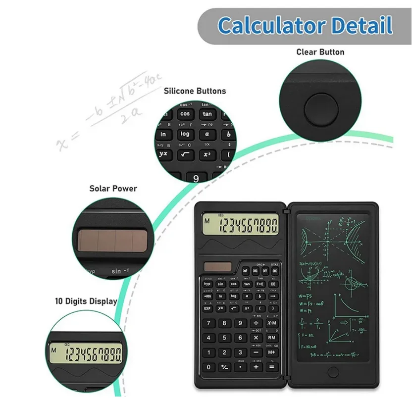 3-in-1 Calculator Notepad 4