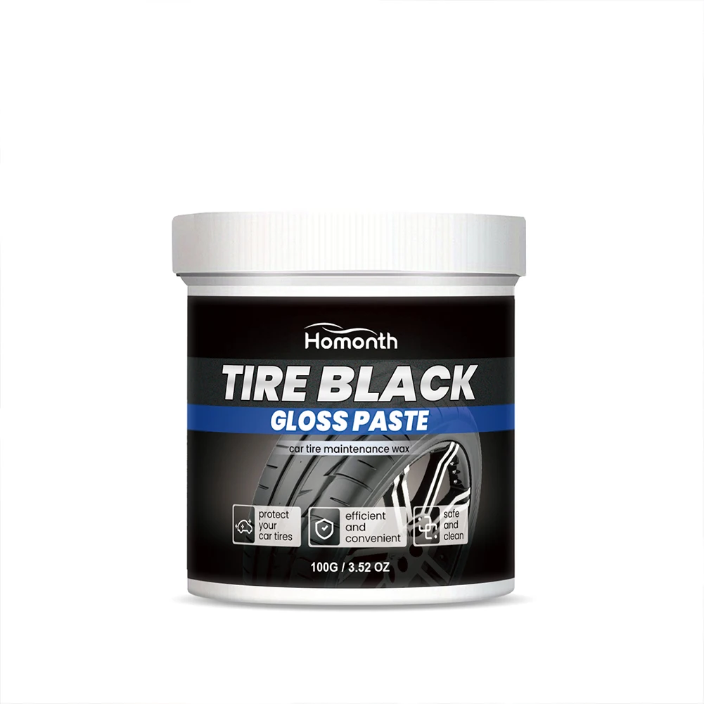 100g Car Tire Wax Tire Polishing Paste