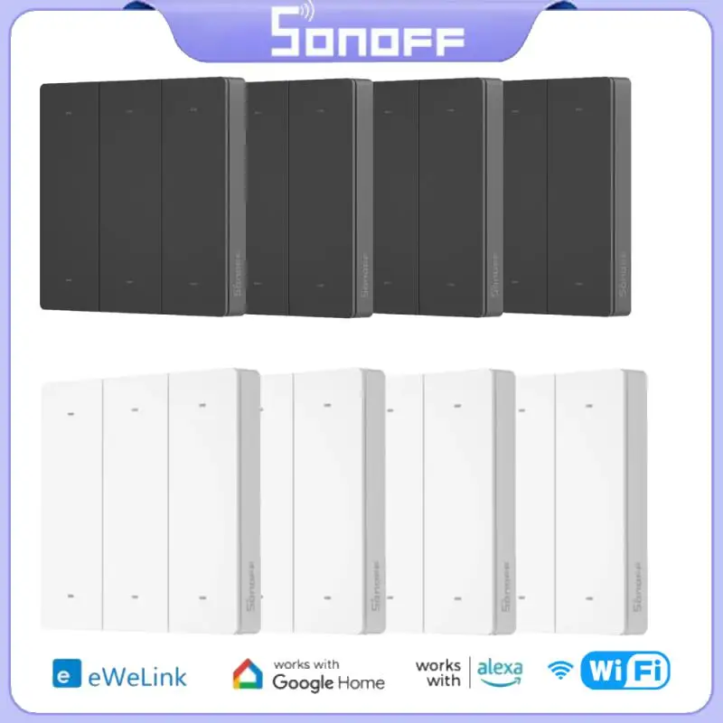 

SONOFF R5 SwitchMan контроллер сцены 6-кнопочный умный Wi-Fi переключатель на батарейках EWeLink-пульт дистанционного управления с поддержкой Alexa Google Home