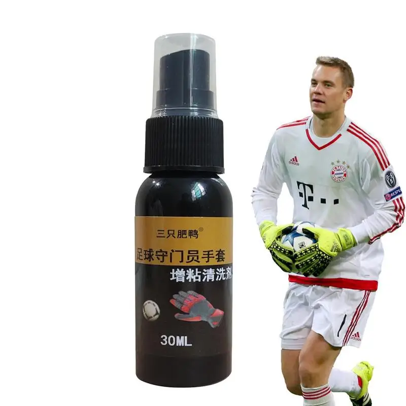 

Football Grip Spray Soccer Gloves Grip Reinforcement 30ml Sweat Resistant Advanced 30ml Goalie Gloves Spray For Outdoor