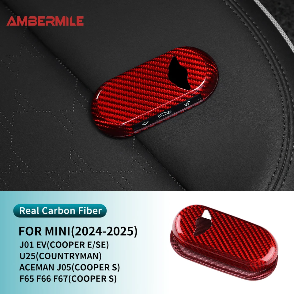 Ontto Funda Para Llavero De TPU Compatible Con Chevrolet Suburban Smart Control Remoto De Proteccion Completa Rojo