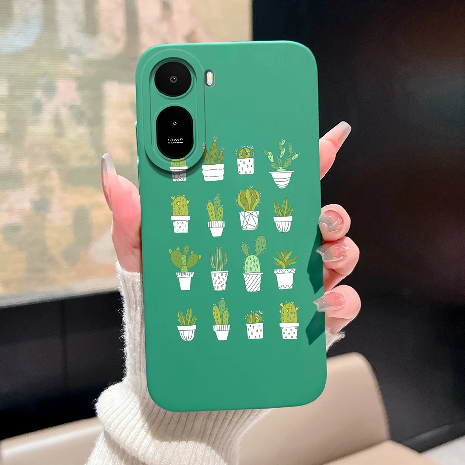Cartoon Avocado Panda Antifouling Protective Phone Case Cover