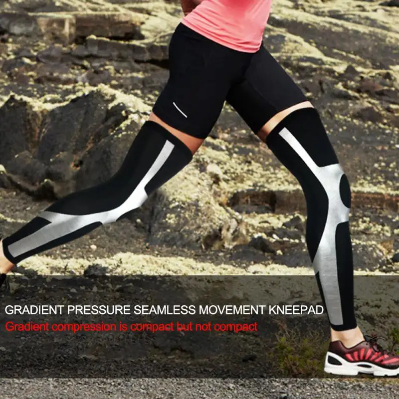 

Running Leggings 4 Colors Convenient Effectively Prevent Muscle Strain Bule Leg Durable And Not Loose Sports Protection