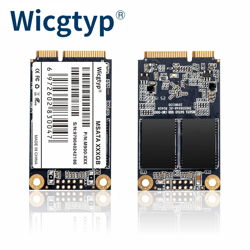 Wicgtyp Unità A Stato Solido Interna Msata Ssd 128Gb 256 Gb 512Gb 1Tb 2Tb Per Laptop Hp Hard Disk Per Desktop 30X50Mm Ssd Msata