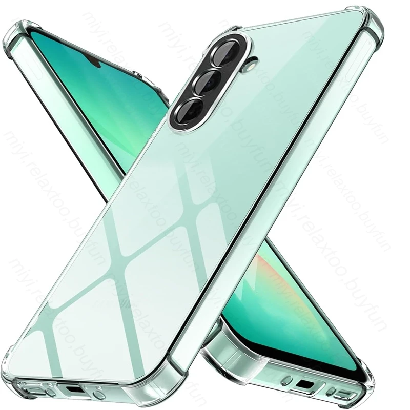 Ultra-Thin Transparent Silicone Case - Clear Crystal Back Cover