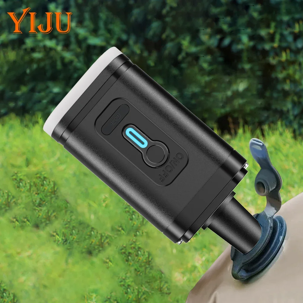 1200mAh Tire Inflator Pump 150PSI Electric Wireless Portable Car Air Compressor Dual display for Motorcycle Bike Car Tyre Balls