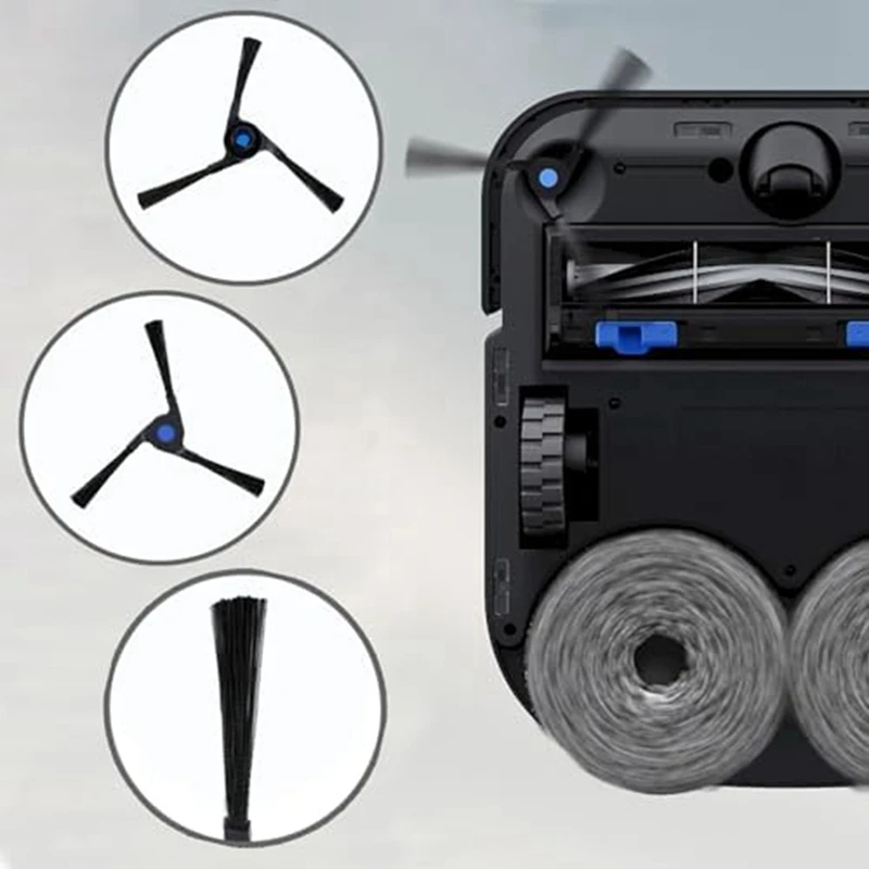  Ecovacs Deebot X2 ȴ ü ǰ ׼ Ʈ,  귯, ̵ 귯, , ɷ,   ȣȯ